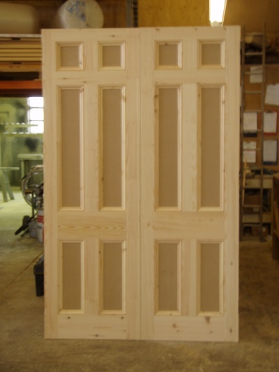 Double internel doors