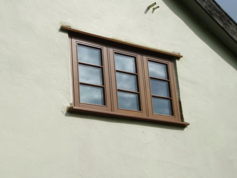 Triple casement window
